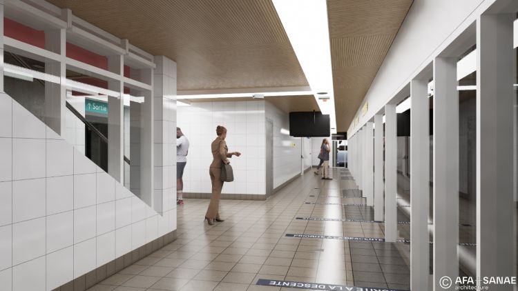 Projet ligne a Kennedy - Quai direction la Poterie